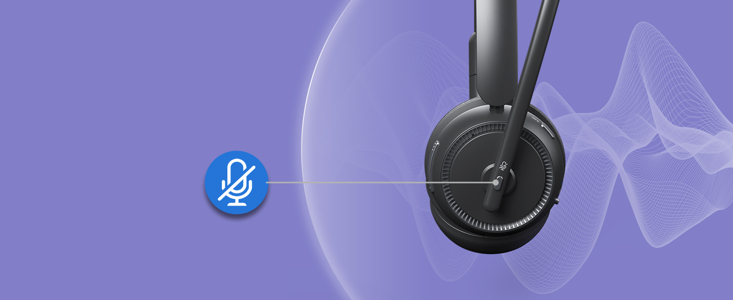 wireless headphones with mic