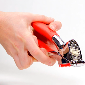 Time saving garlic press Modern kitchen accessory Effortless garlic preparation Trudeau
