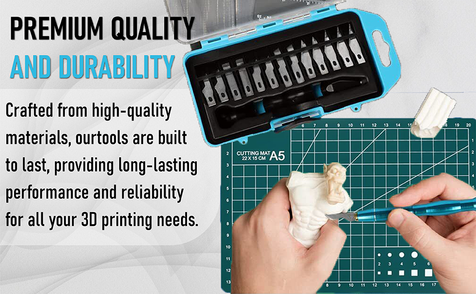 3D Printer Tool Kit Essential - 55Pcs