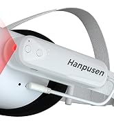 Hanpusen IR Illuminator Battery Pack for Oculus Quest 2, Extend Your Quest 2 Playtime 2-3H and En...