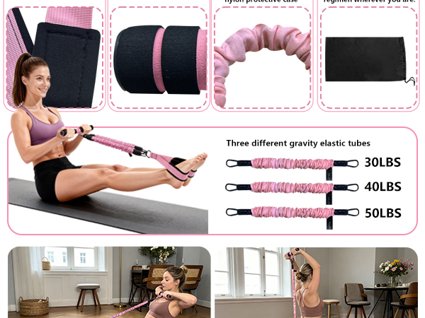 Adjustable Pedal Resistance Band for Full-Body Workout