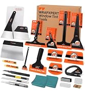 WRAPXPERT Window Tinting Tools for Windshield/Rear Glass Film Install and Clean Includes Bulldoze...