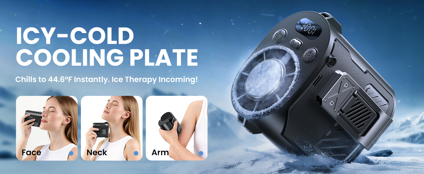 waist fan with ice cooler