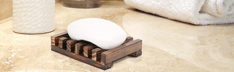 wooden soap dish