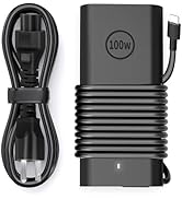 New GAN Slim AC Adapter,100W USB C Laptop Charger for DELL Latitude 5540 5440 5340 7440 Inspiron ...