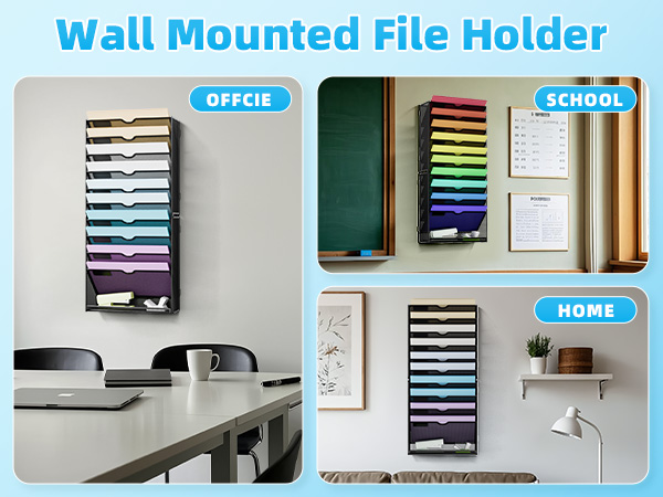 file organizer wall mount