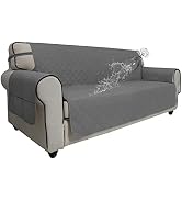 Easy-Going Sofa Slipcover Waterproof Couch Cover for 3 Cushion Couch Sofa Cover Furniture Protect...