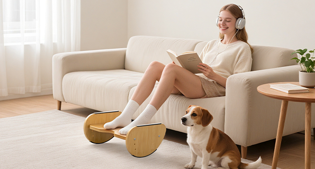 comfortable foot rest for home use
