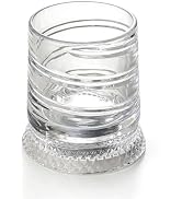 Rotating Whiskey Glass, 360 Degree Spinning Crystal Tumbler for Stress Relief, Heavy Base Kinetic...