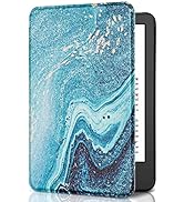 CoBak Case for All New Kindle 11th Generation 2022 Release Only - Ultra Slim PU Leather Smart Cov...
