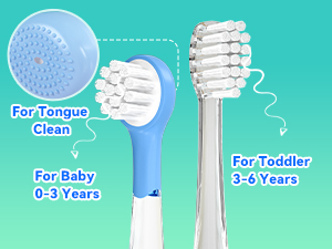 Soft Bristles Baby Toothbrush for Oral Care