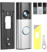 No-Drill Adhesive Mount for Ring Newest 2026 Battery Doorbell/Plus/Pro & Wired Doorbell/Pro/Plus,...