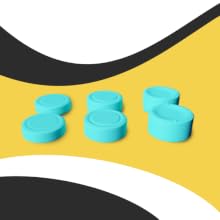 comfortable Thumb grips non slip soft feel