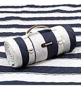 HX&OD Outdoor Picnic Blanket Extra Large, 80”x60” Waterproof Picnic Mat Foldable Camping Blanket ...