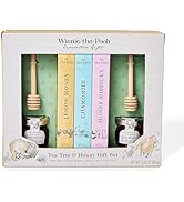 Thoughtfully Winnie-the-Pooh Honey and Tea Gift Set, Classic Storybook Tea Trio with 3 Flavors, 2...