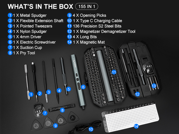 mini electric screwdriver set