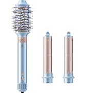 Hot Air Styler, Blow Dryer Brush with Negative Ionic, Auto Hair Wrap Curling Irons Airflow Hair C...