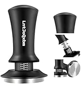 LntJoQxbm 51mm Professional Coffee Tamper, 30lb Spring Adjustable Pressure Espresso Tamper, with ...