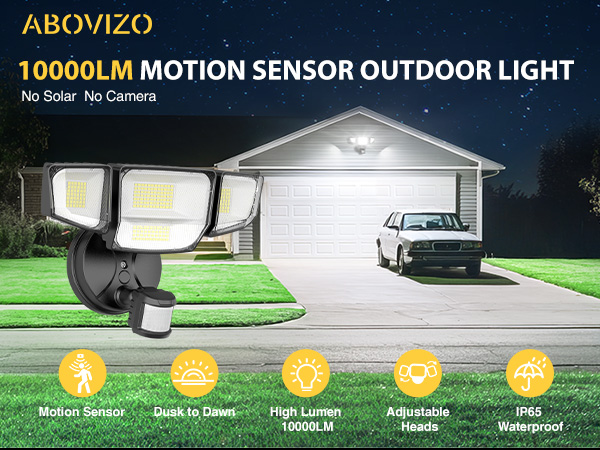 motion sensor outdoor light