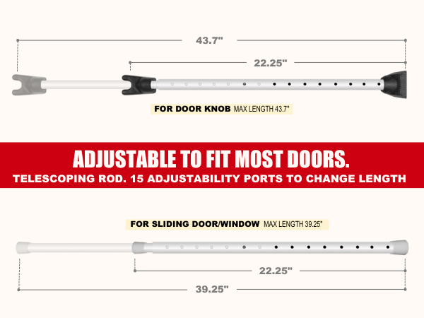 security bar door