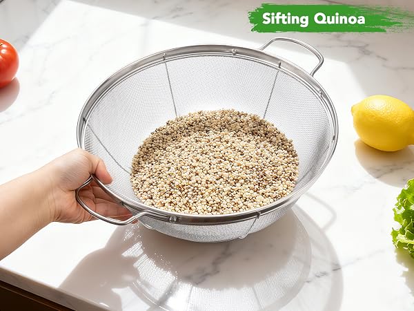 sift quinoa