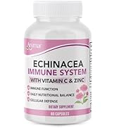ARYMAR?Echinacea + Vitamin?C & Zinc – Immune Support Supplement with Herbal & Nutrient Blend, 60?...