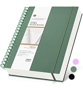 MUAHLIUB Spiral Notebook Journal College Ruled 8.5''x 11'', 360 Pages Lined Thick Journals for Wo...