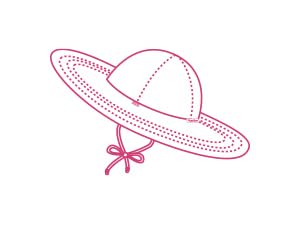 swim hat graphic