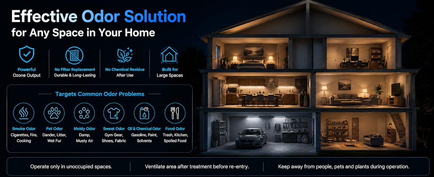 ozone car odor eliminator ozone machine for car ozone generator air purifier home