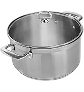 Chantal Induction 21 Steel Casserole with Glass Tempered Lid (6-Quart)