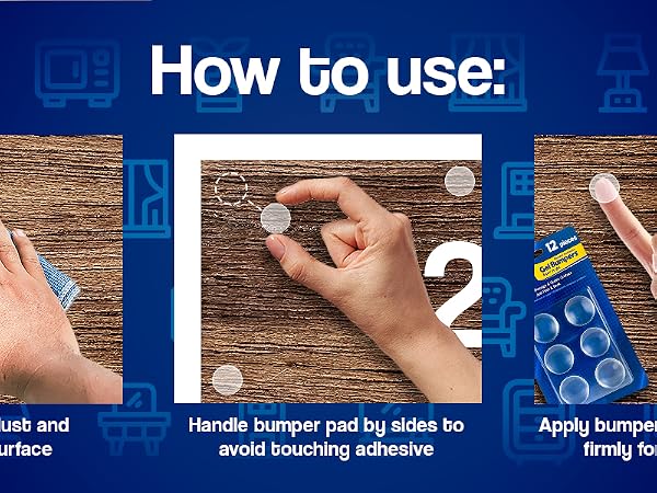 Clearly superior gel bumbers