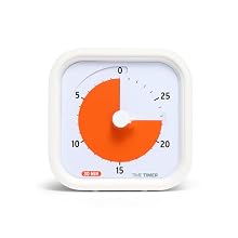 Time Timer MOD 30 Minute visual timer with 22 and a half minutes remaining.