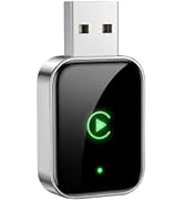 Pniwuno Wireless Carplay Adapter for iPhone, Tiny Bluetooth Dongle Convert Wired to Wireless for ...