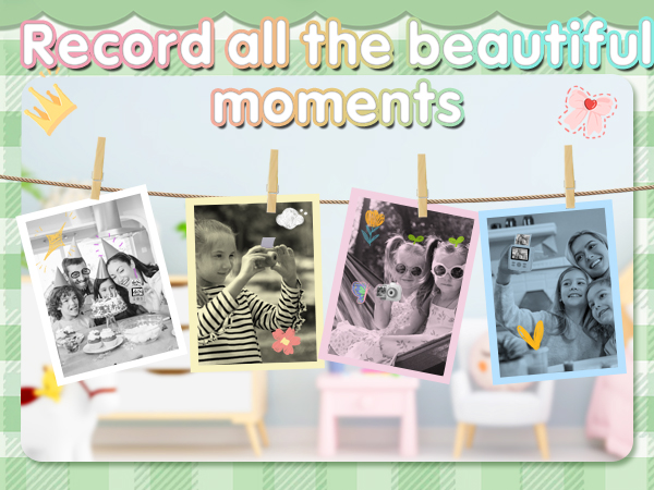 Kids Instant Camera Print Refill Paper