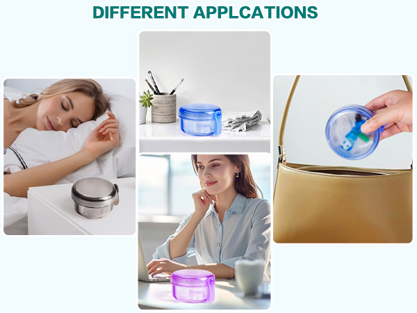 denture case different application
