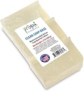Primal Elements Clear Soap Base - Moisturizing Melt and Pour Glycerin Soap Base for Crafting and ...