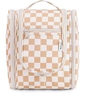 Narwey Small Checked Hanging Travel Toiletry Bag for Women, Travel Bag for Toiletries, Makeup Bag...