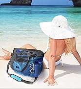 large mesh beach bag