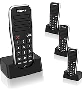 Chtoocy Rechargeable Intercoms Wireless for Home 5280 Feet Range 10 Channel, Handheld Wireless In...