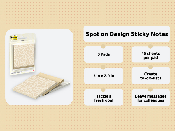 Spot on Design Sticky Notes