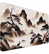 Mousepad, 31.5x15.7 inch Large Extended Gaming Computer Keyboard Mouse Mat, Water Resist Non-Slip...