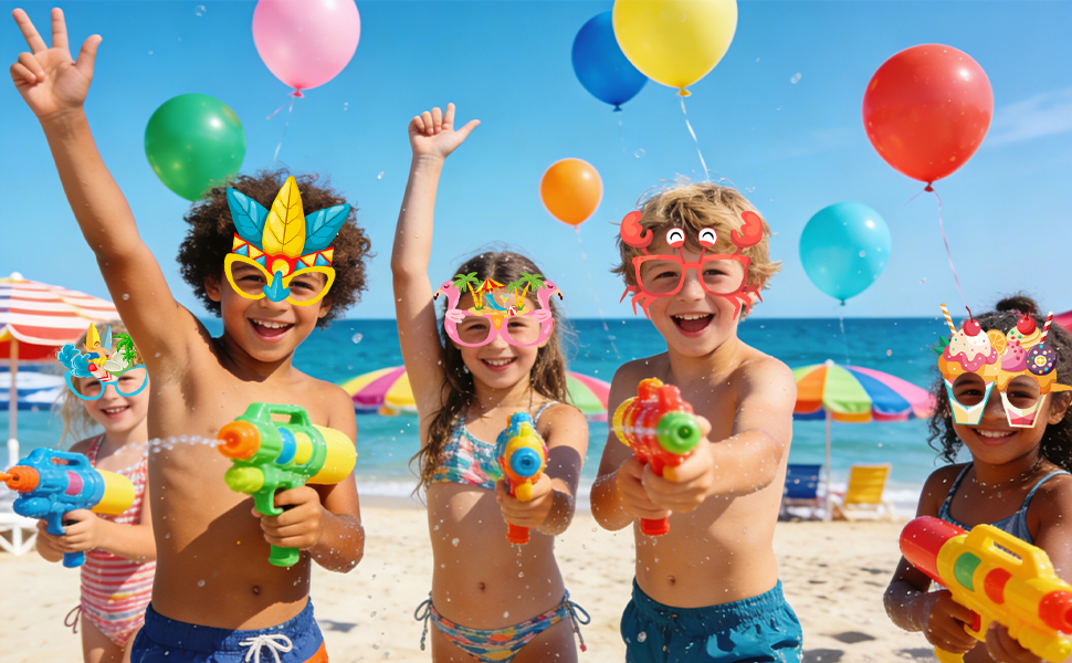 hawaiian party sunglasses