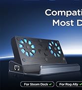 Shuomeng Rog Ally/Switch/Lenovo Legion Go/steam Deck Dock, Steam Deck Dock Docking Station Dual F...