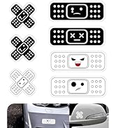 winterrock 7PCS Car Bandage Stickers, Funny Cartoon Auto Bandage Decal with 2 Shapes, Waterproof ...
