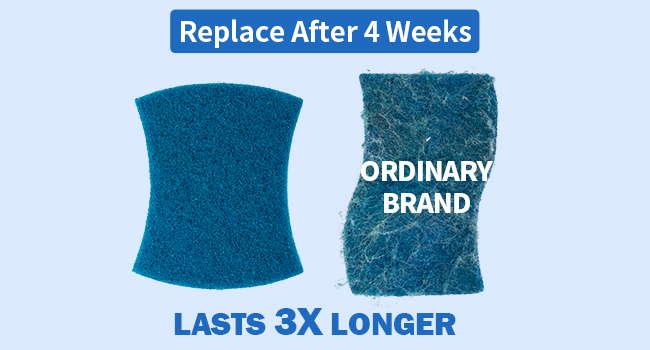 Dishwashing sponge
