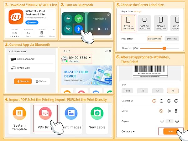 "RONGTA" App