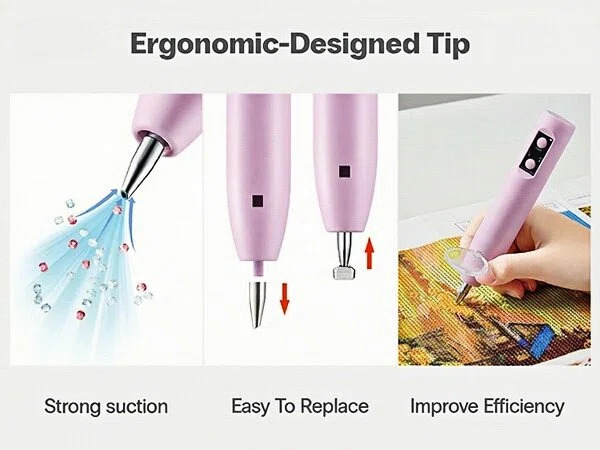 Electric Diamond Pen -Purple