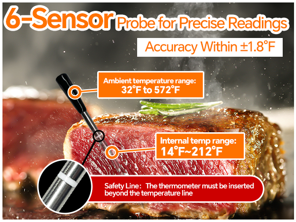 bbq meat thermometer wireless