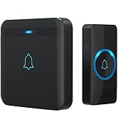 AVANTEK Wireless Doorbell, D-3G Waterproof Chime Kit Operating at Over 1300 Feet with 52 Melodies...