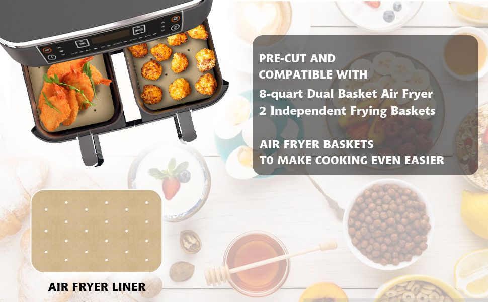 Air Fryer Accessories for Ninja Foodi Dual Air Fryer